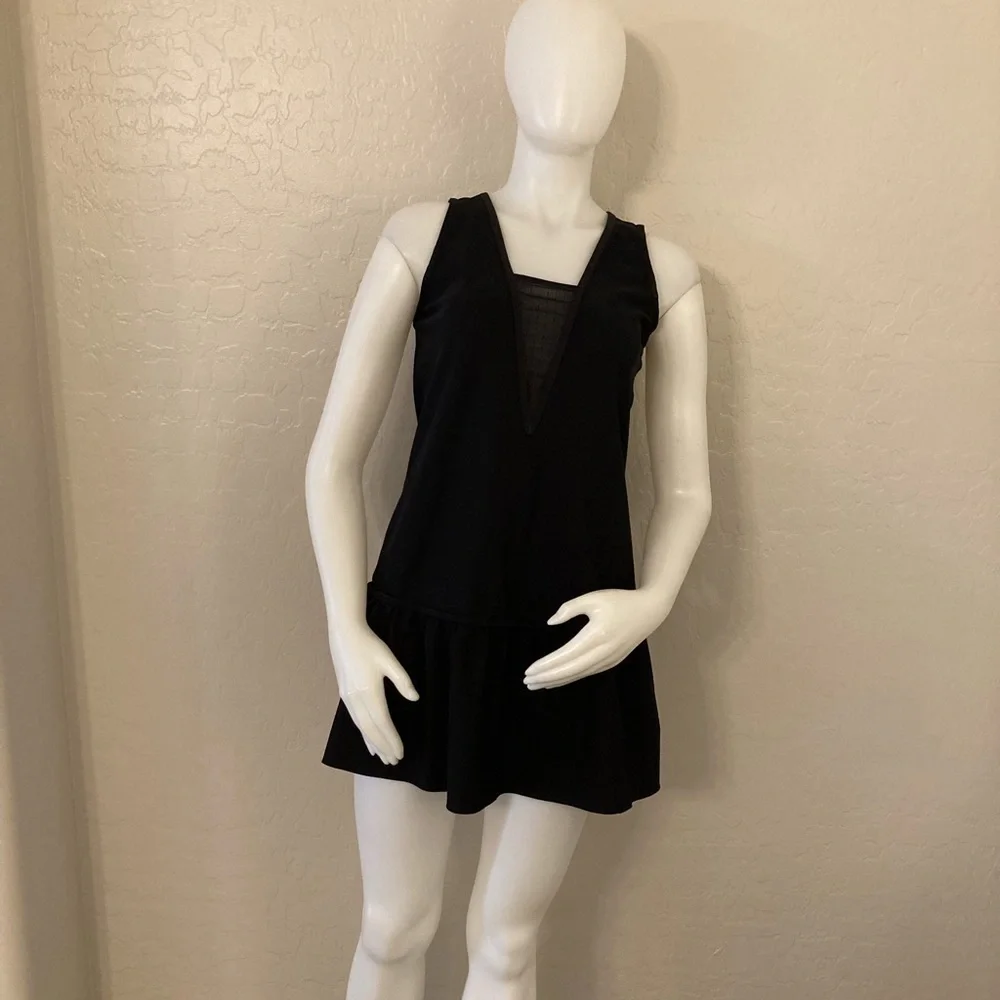 Rare Lululemon Both Ways Dress Parallel Stripe / Black 4-6
